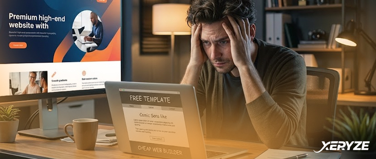 Free Website Builders vs Professional Websites